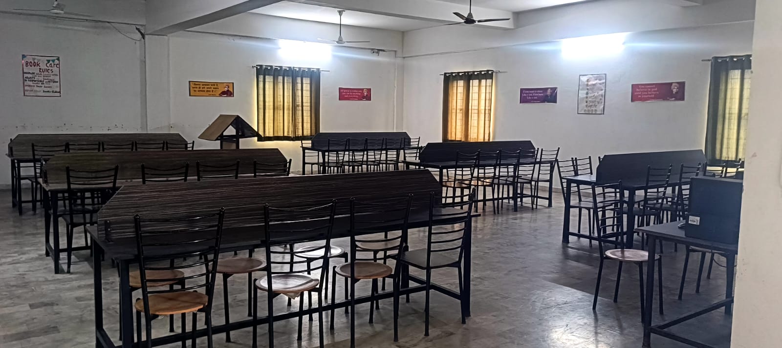 Library at Dron Ayurvedic