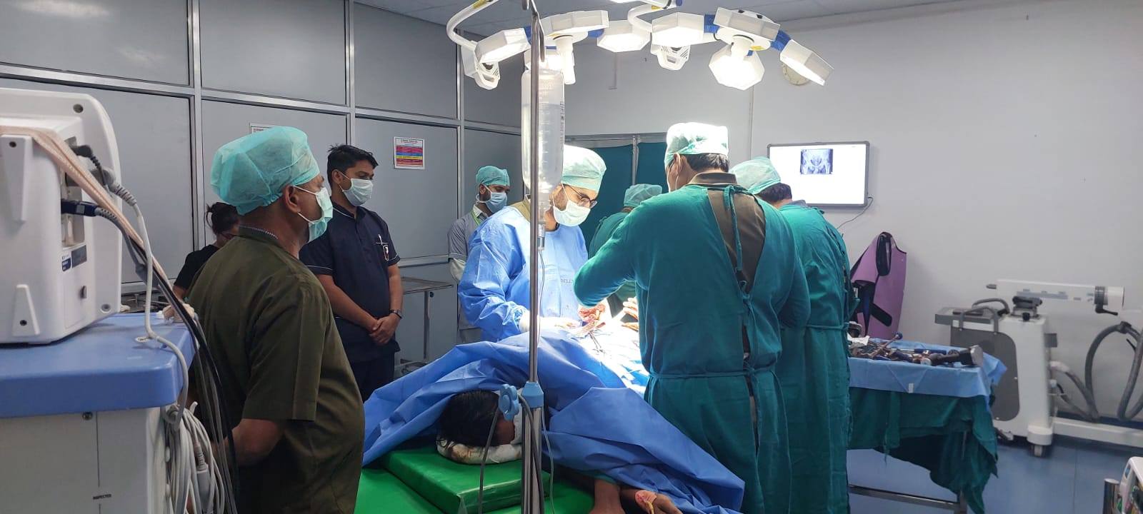 BAMS students at Dron Ayurvedic Medical College